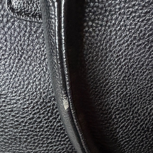 Aldo Black Leather Bag with Gold Hardware - Picture 6 of 10